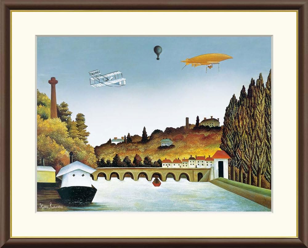 Amazon.co.jp: JHA 絵画 アート額絵 世界の名画 ルソー